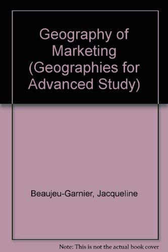 Stock image for Geography of Marketing for sale by Anybook.com