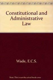 Immagine dell'editore per Constitutional and Administrative Law venduto da Greener Books