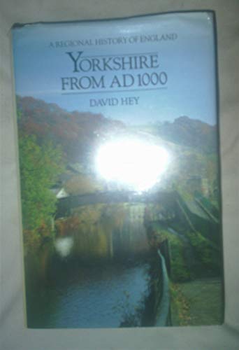 Beispielbild fr Yorkshire from Ad1000 (Regional History of England) zum Verkauf von AwesomeBooks