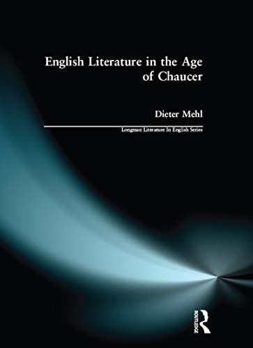 Imagen de archivo de English Literature in the Age of Chaucer (Longman Literature In English Series) a la venta por Blindpig Books