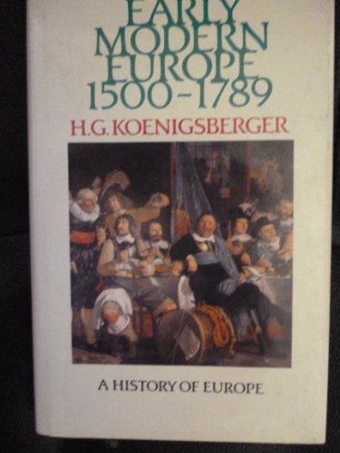 9780582494022: Early Modern Europe, 1500-1789 (K&B)