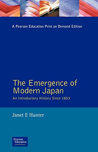 9780582494084: The Emergence of Modern Japan: An Introductory History Since 1853