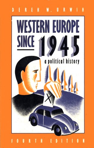 Stock image for Western Europe Since 1945: A Political History for sale by Wonder Book