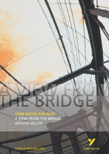 Imagen de archivo de A View from the Bridge (York Notes) a la venta por AwesomeBooks