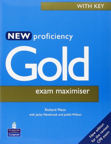 9780582507333: New Proficiency Gold Maximiser with Key