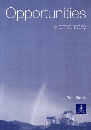 Stock image for OPPORTUNITIES ELEMENTARY TESTS for sale by Iridium_Books
