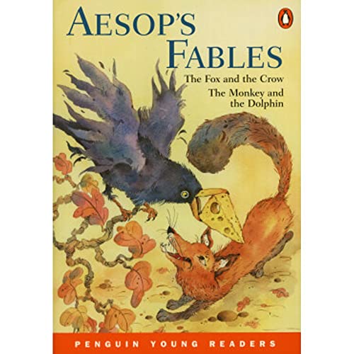 Beispielbild fr Aesop's Fables: The Fox and the Crow/The Monkey and the Dolphin zum Verkauf von Buchpark