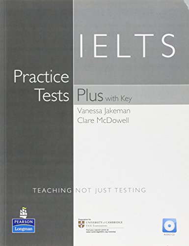 Imagen de archivo de Practice Tests Plus IELTS With Key & CD Pack a la venta por WorldofBooks