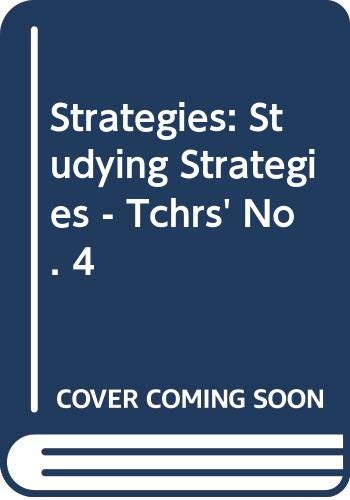 9780582516861: stratgies: No. 4 (Strategies)