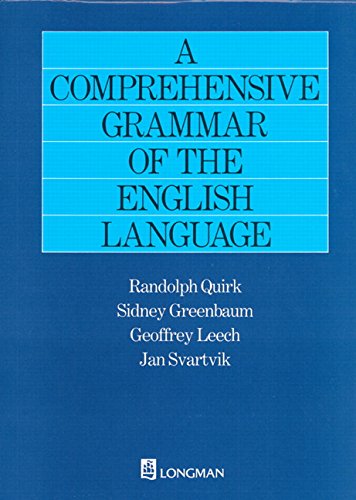 9780582517349: Comprehensive Grammar of the English Language, A New Edition (General Grammar)