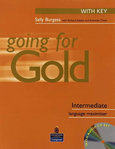 Stock image for Going for Gold Intermediate Language Maximiser with Key Pack: Maximiser (with Key) and Audio CD for sale by Phatpocket Limited
