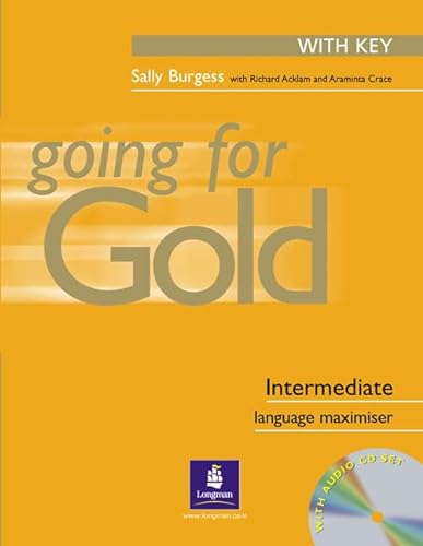 9780582518049: Going for Gold Intermediate Language Maximiser with Key for Pack