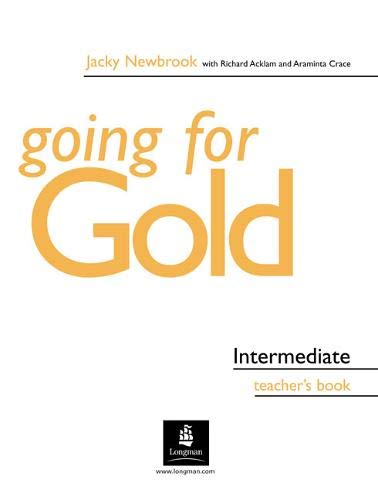 9780582518094: Going for Gold Intermediate Teacher's Book