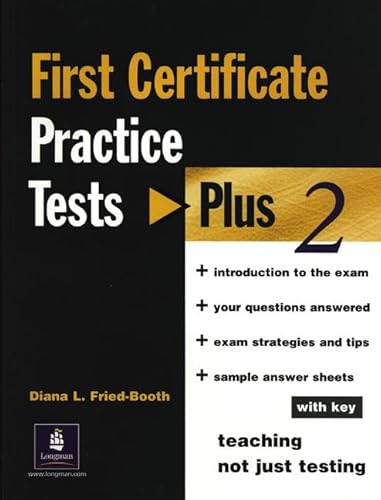 Imagen de archivo de FCE PRACTICE TEST PLUS 2 BOOK WITH KEY a la venta por Iridium_Books