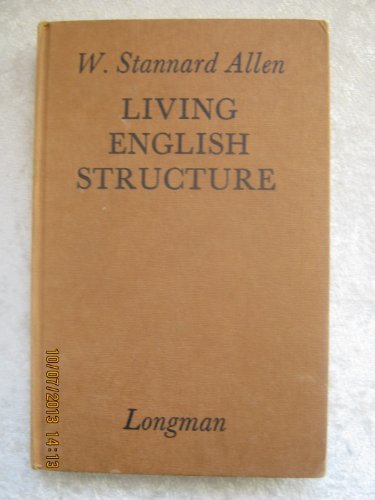 Beispielbild fr Living English Structure zum Verkauf von WorldofBooks
