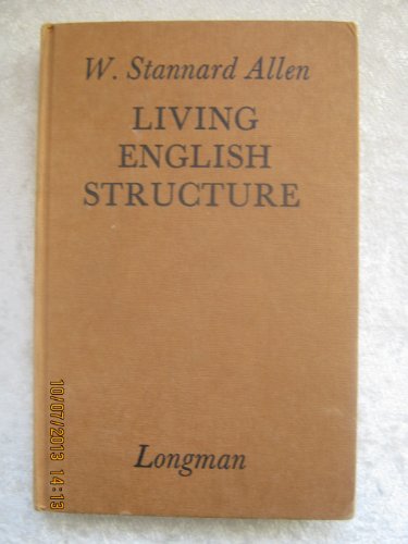 9780582521001: Living English Structure