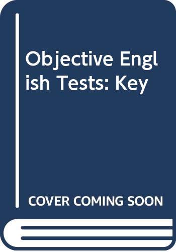 Stock image for Objective English Tests: Key for sale by medimops