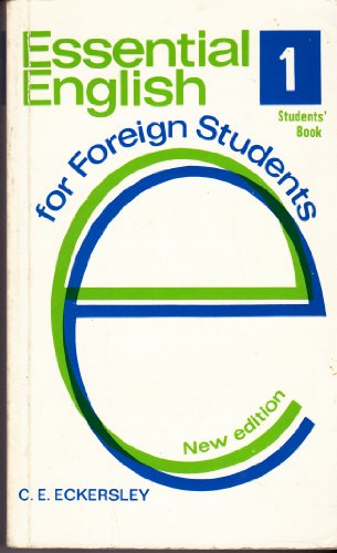 9780582521971: Essential English for Foreign Students, Book 1