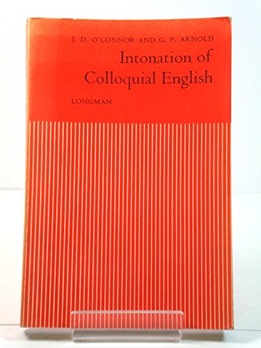 9780582523807: Intonation of Colloquial English