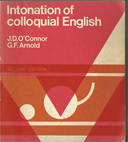 9780582523890: Intonation of Colloquial English