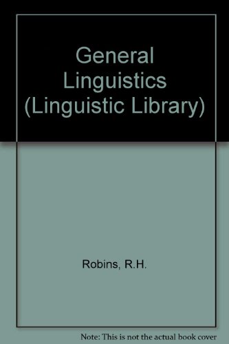 9780582523920: General Linguistics (Linguistic Library)