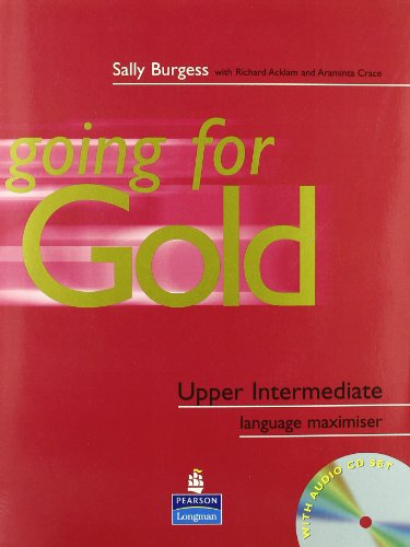 9780582529182: Going for gold. Upper Intermediate. Language maximiser. Without answers. Per le Scuole superiori. Con CD Audio