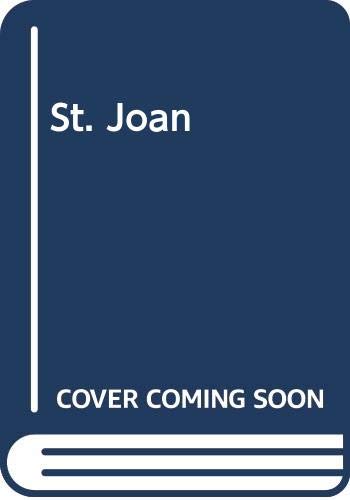 9780582532700: Saint Joan;: A chronicle play in six scenes and an epilogue, (Penguin plays)