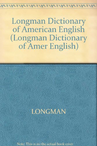 9780582539396: Longman Dictionary of American English NE cased 2 colour edition