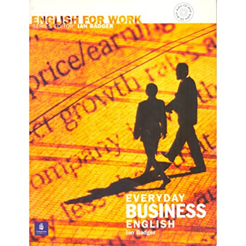 Imagen de archivo de English for Work Everyday Business English Book/CD Pack (General Professional English) a la venta por medimops