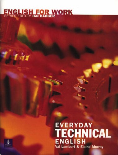 9780582539655: English For Work:Everyday Technical English Book/CD Pack CD and Book