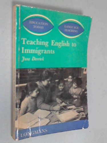 Beispielbild fr Teaching English to Immigrants (Education Today Series) (ESOL) zum Verkauf von WorldofBooks