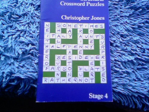Structural Crossword Puzzles: Stage 4 (Structural Readers) (9780582550667) by Christopher Jones