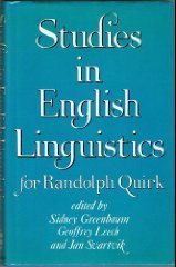 Stock image for Studies in English Linguistics : For Randolph Quirk for sale by Better World Books