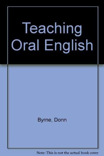 9780582550810: Teaching Oral English (Longman Handbooks for Language Teachers S.)