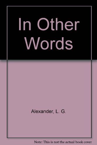 9780582552005: in Other Words: 20 Composition Exercises for Intermediate and Post Intermediate Students of English