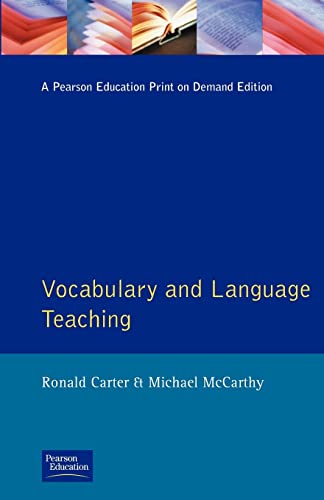 Beispielbild fr Vocabulary and Language Teaching Carter, Ronald and McCarthy, Michael zum Verkauf von Librisline