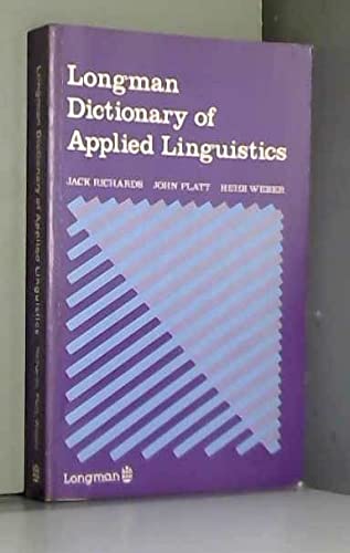 9780582557086: Longman Dictionary of Applied Linguistics