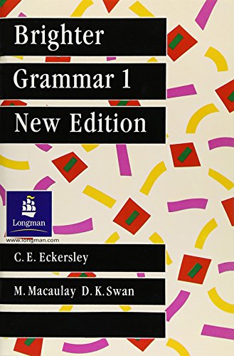 Brighter Grammar (9780582558953) by C E Eckersley