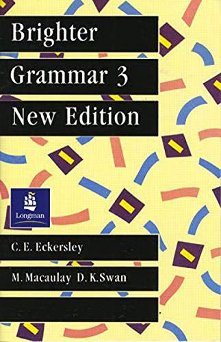 Brighter Grammar (9780582558977) by C.E. Eckersley