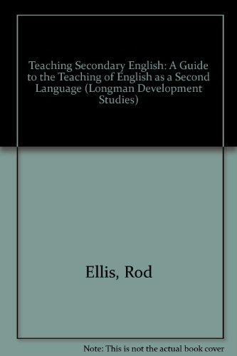 Beispielbild fr Teaching Secondary English (Longman Development Studies Series) zum Verkauf von HPB-Red