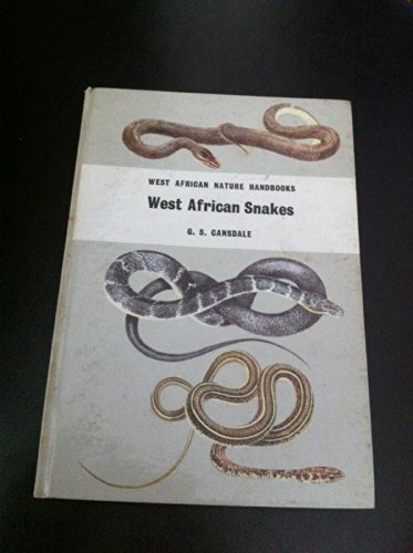 West African Snakes. Illustrated by John Norris Wood.