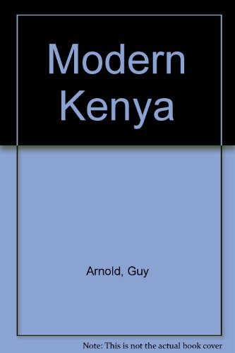 Beispielbild fr Modern Kenya zum Verkauf von WorldofBooks