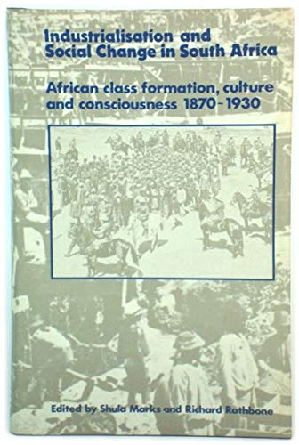 9780582643383: Industrialization and Social Change in South Africa: African Class, Culture and Consciousness, 1870-1930