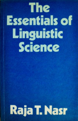 Essentials of Linguistic Science (9780582746091) by Nasr, Raja Tewfik