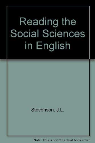 Beispielbild fr Reading the Social Sciences in English zum Verkauf von medimops