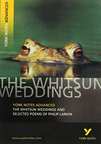 9780582772298: The Whitsun Weddings and Selected Poems: York Notes Advanced