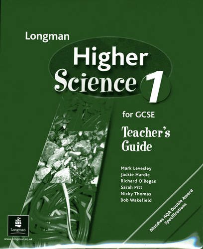 9780582776104: Higher Science Teachers Guide 1 Key Stage 4 (HIGHER SCIENCE FOR GCSE)