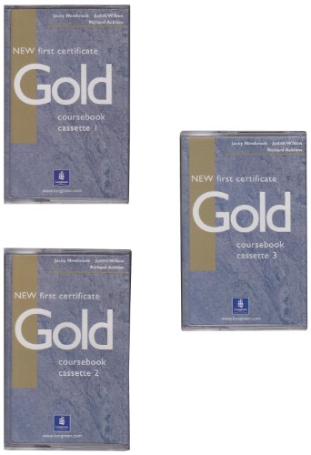 9780582777200: New First Certificate Gold Class Cassette 1-3