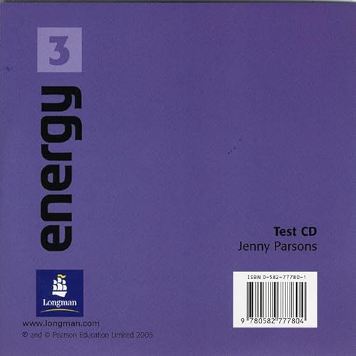 Stock image for Energy 3 Test CD Parsons, Jenny for sale by Iridium_Books