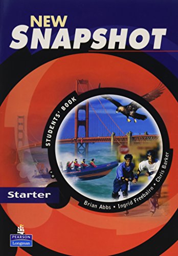 Imagen de archivo de New Snapshot: Starter Level: StudentsAbbs, Brian; Barker, Chris; Free a la venta por Iridium_Books